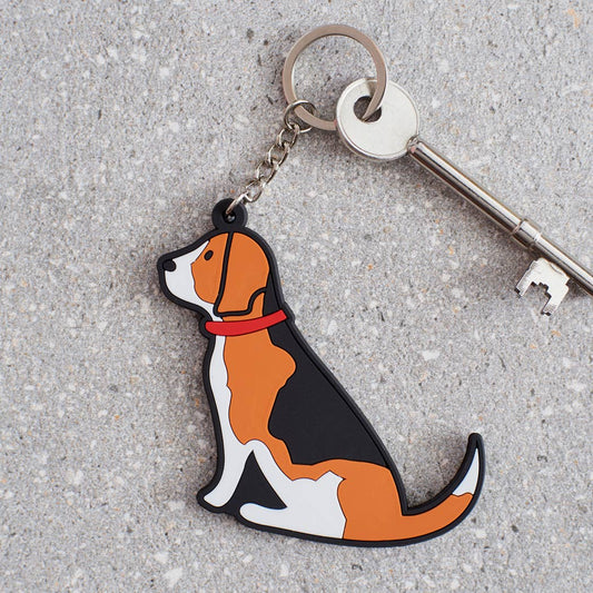 Beagle Keyring