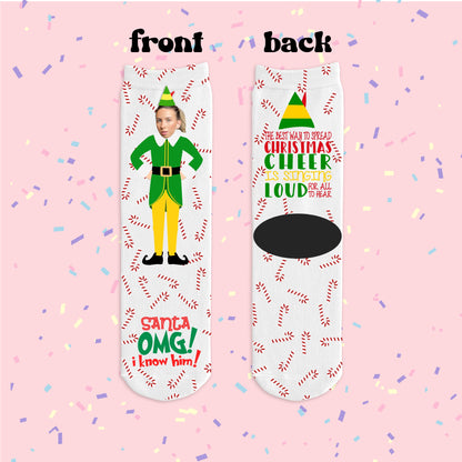 Personalised Elf Socks