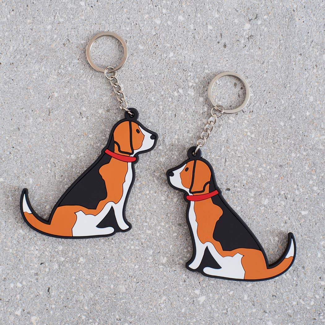 Beagle Keyring