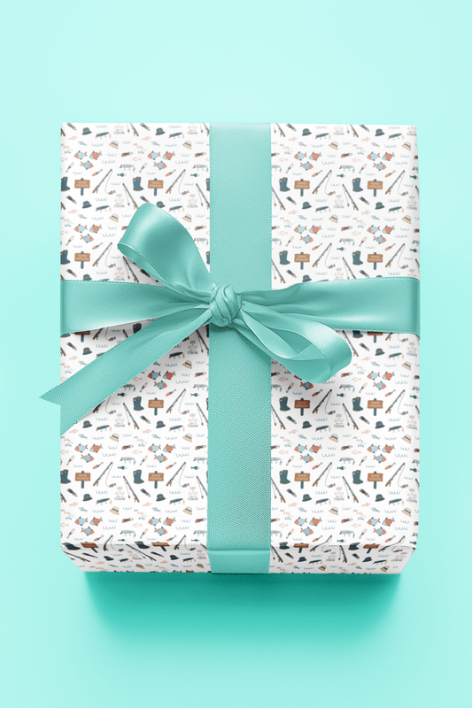 Life Is Better When I’m Fishing Wrapping Paper