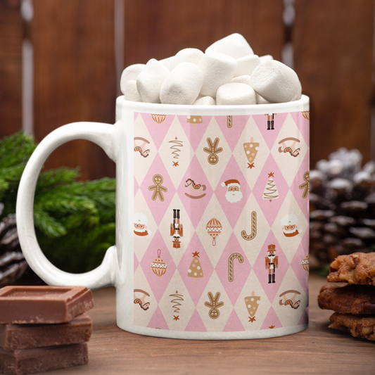 Nutcracker Christmas Mug