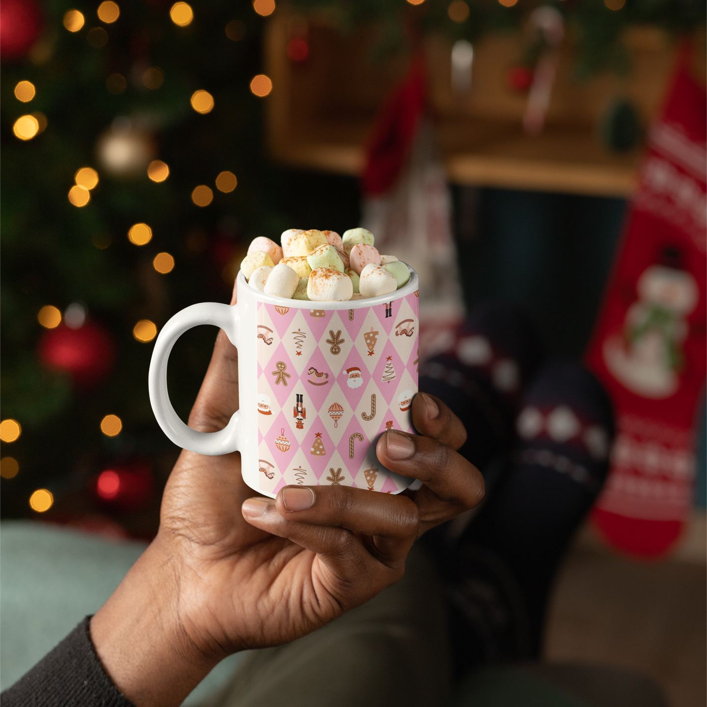 Nutcracker Christmas Mug