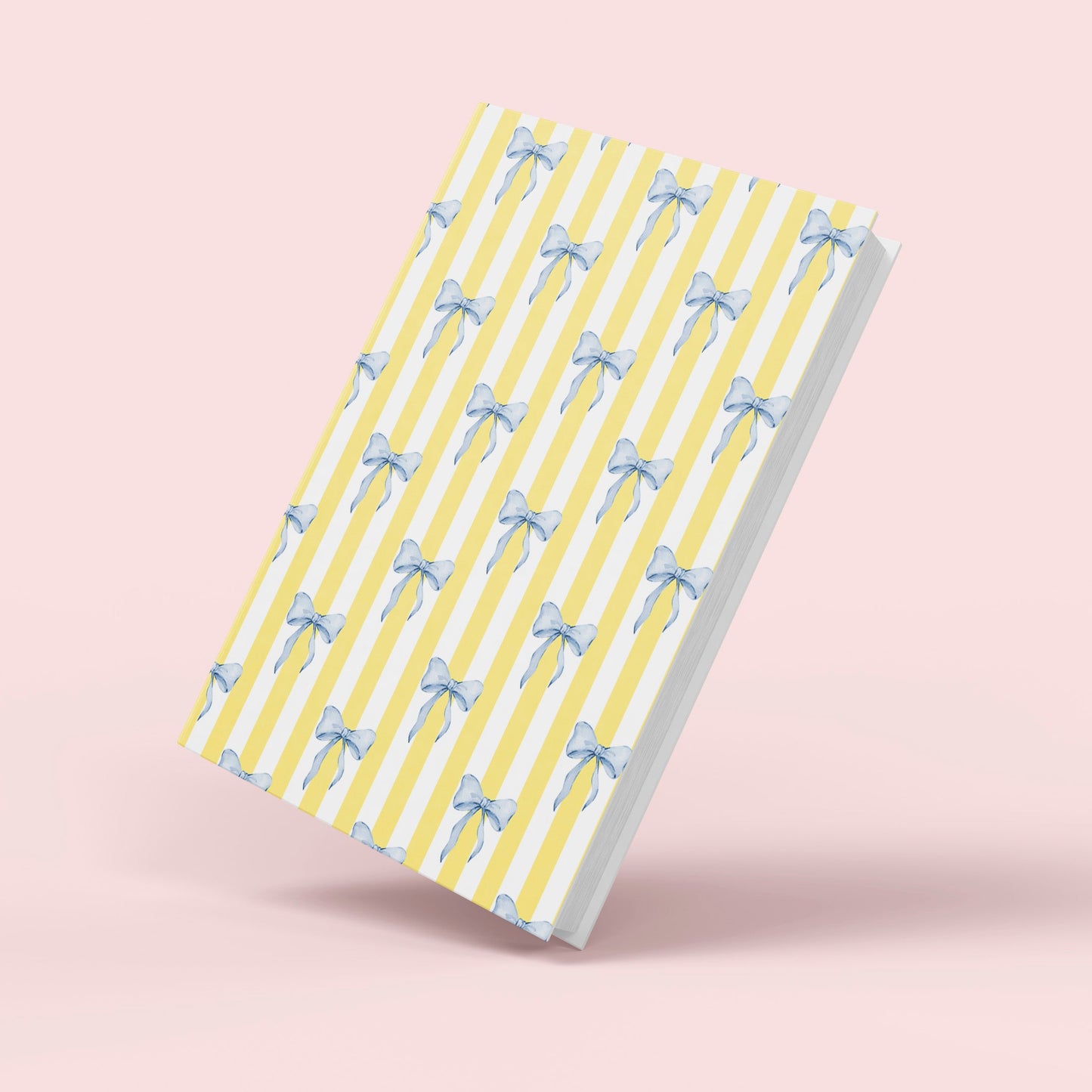 Blue Bow Notebook