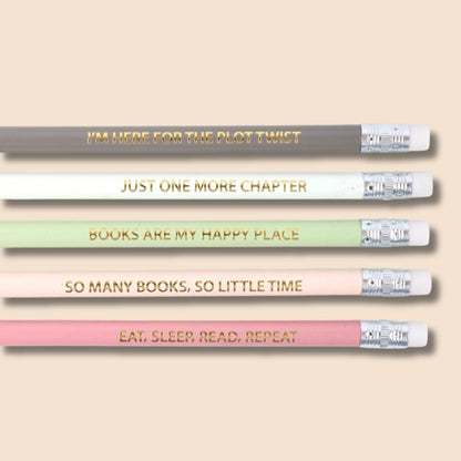 Book Addict Pencil Pack
