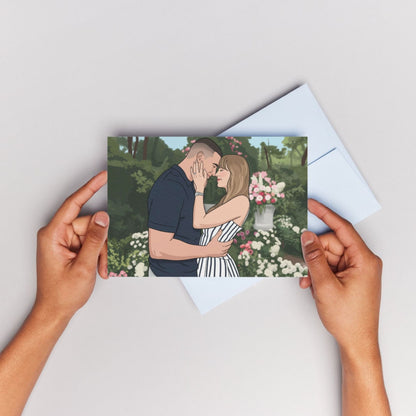 Tay Engagement Postcard