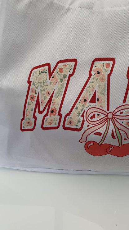 Mama Cherry Tote Bag