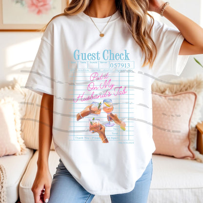 Put It On My Husband's Tab T-Shirt