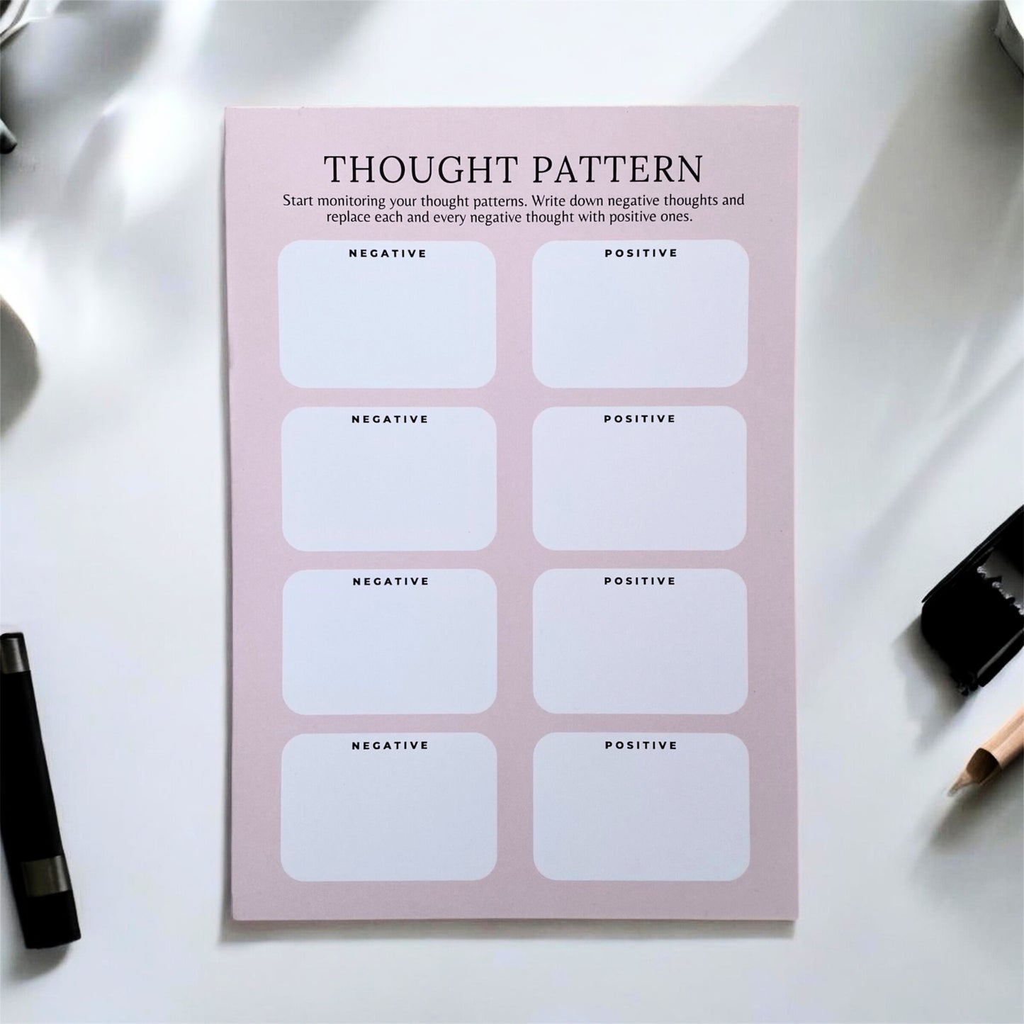 Thought Pattern Notepad