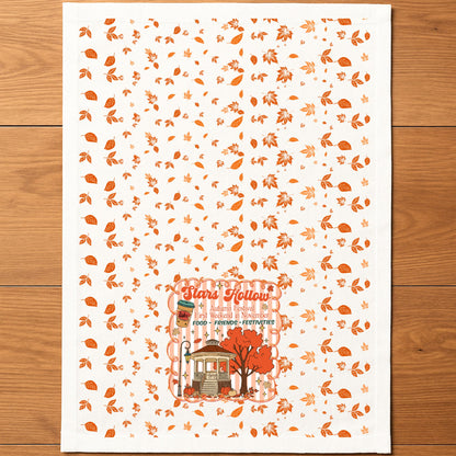 Stars Hollow Fall Tea Towel
