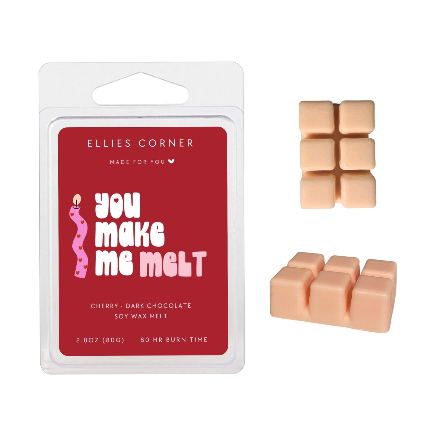 You Make Me Melt Wax Melts – Cherry & Dark Chocolate