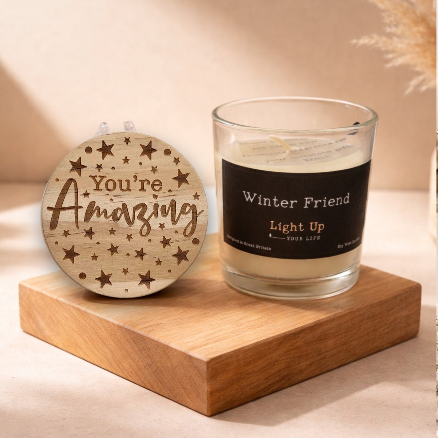 You're Amazing Candle And Lid