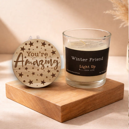 You're Amazing Candle And Lid